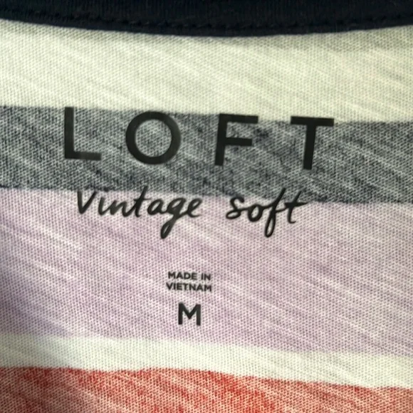 LOFT Vintage soft striped T - Picture 4 of 5